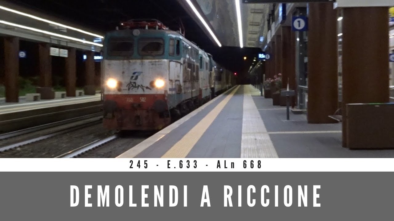 Invio rotabili demolendi in transito a Riccione