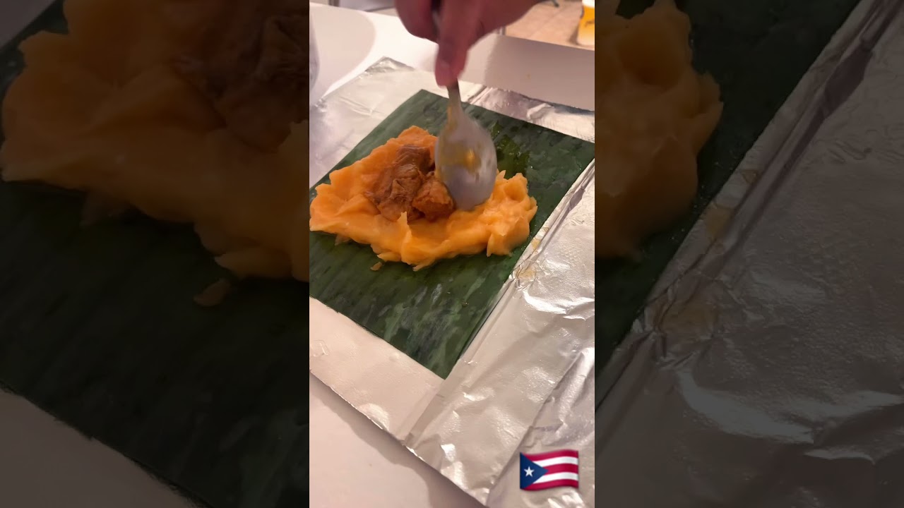 Receta  f&aacute;cil pastel de yuca🌴 #pasteles #yuca #puertorican #easyrecipe #foodie