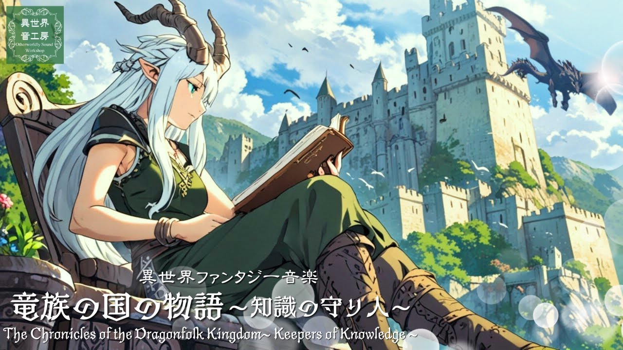 【ケルト音楽】竜族が暮らす国、幻想的な癒しBGM「竜族の国の物語～知識の守り人～」