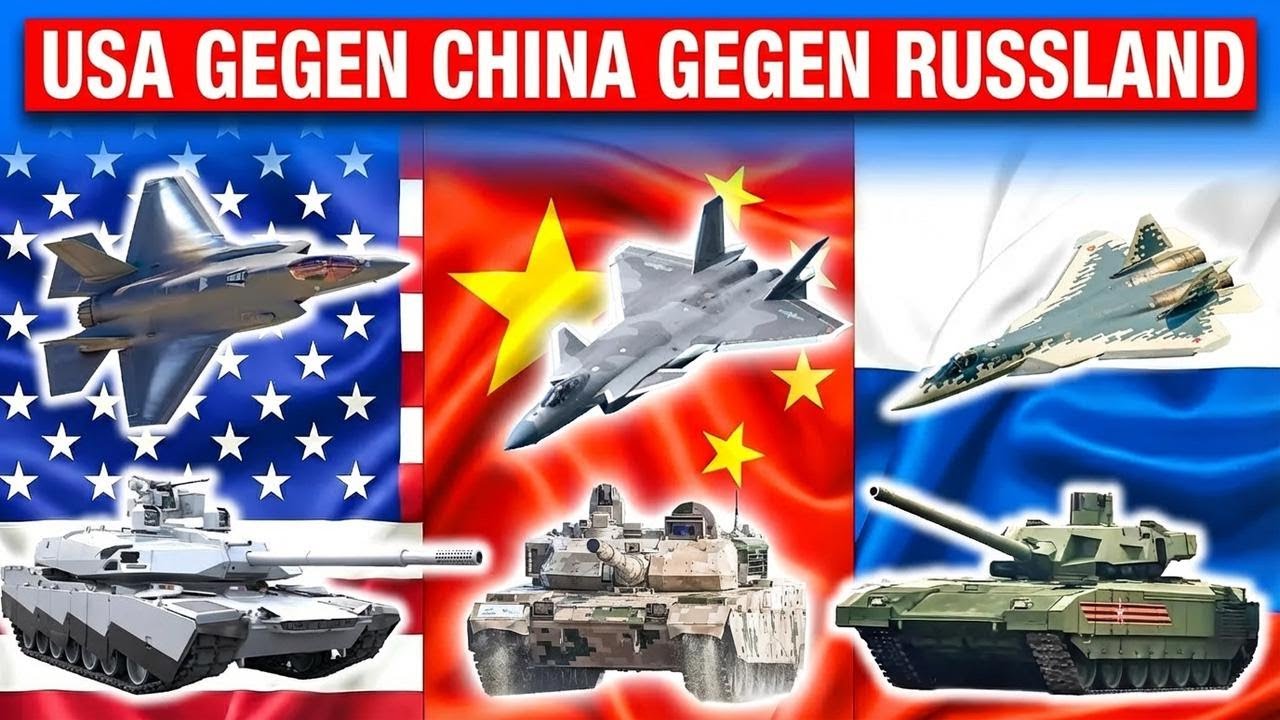 Wie stark ist das US-Milit&auml;r im Vergleich zu China und Russland?
