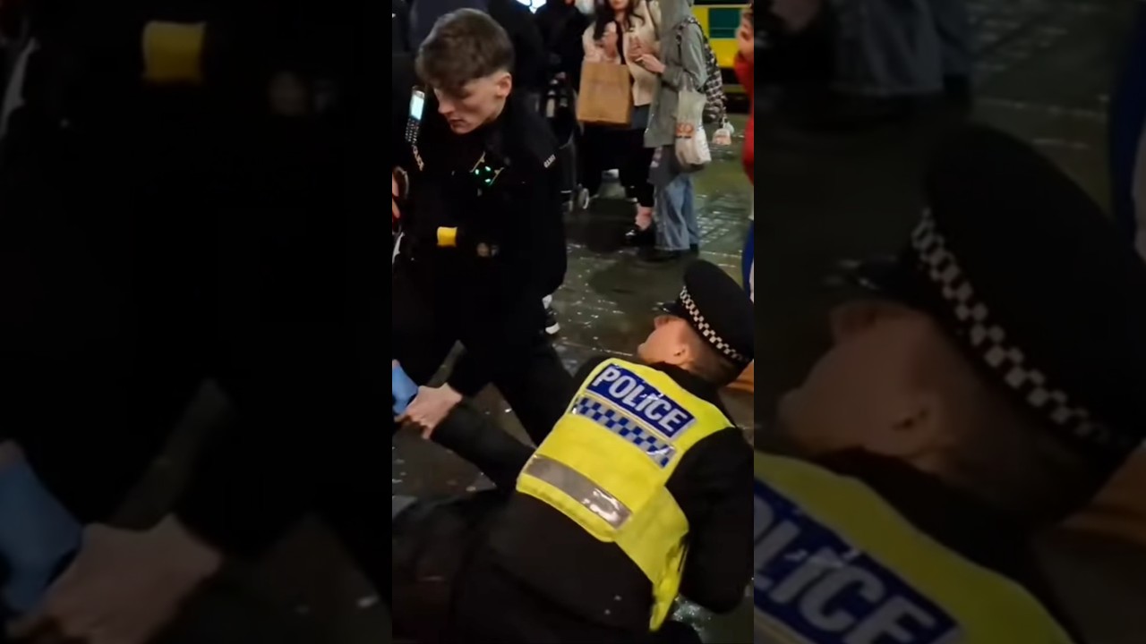 Police Arrest Alleged Criminal #manchester #public #street