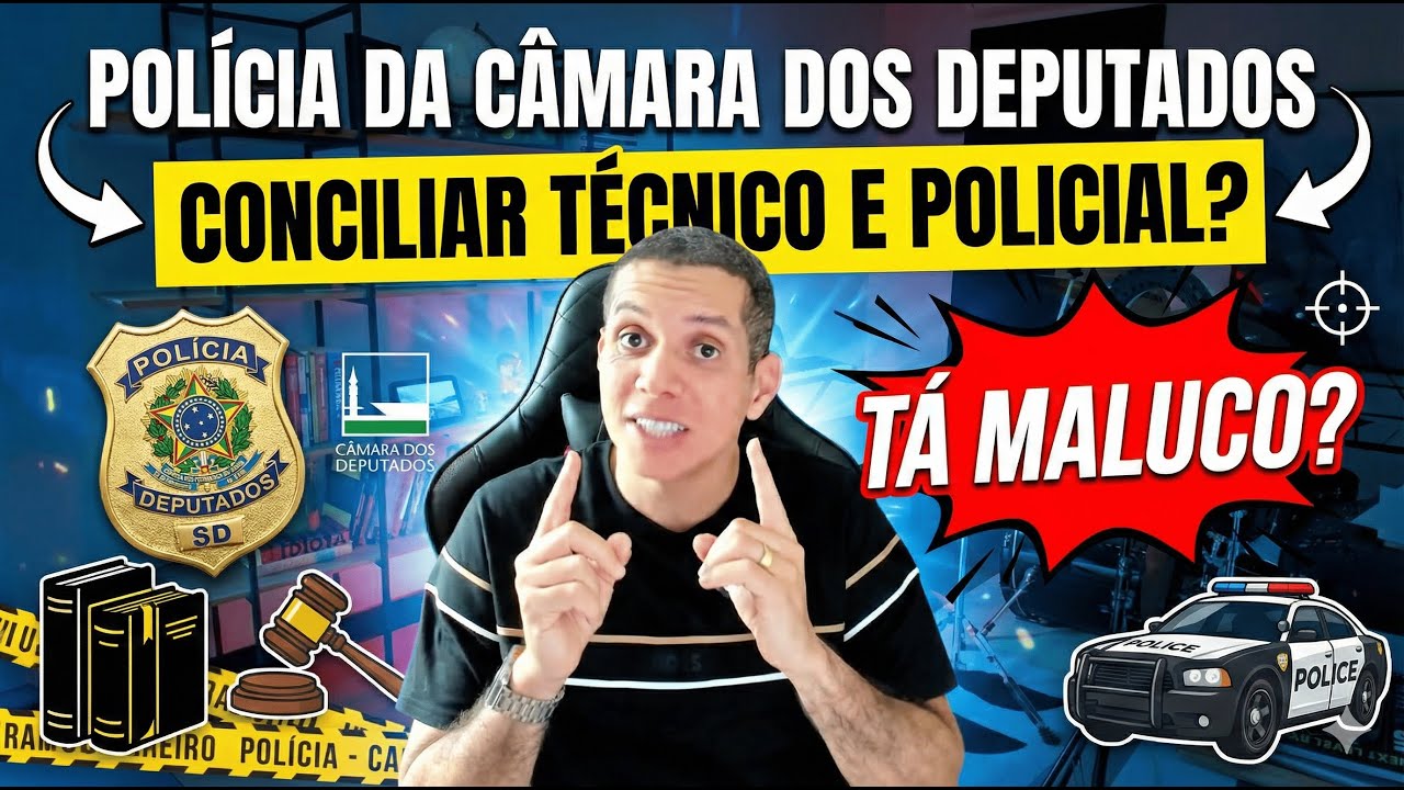 Conciliar Técnico Assistente e Policial Legislativo é LOUCURA? (vou te provar que não)