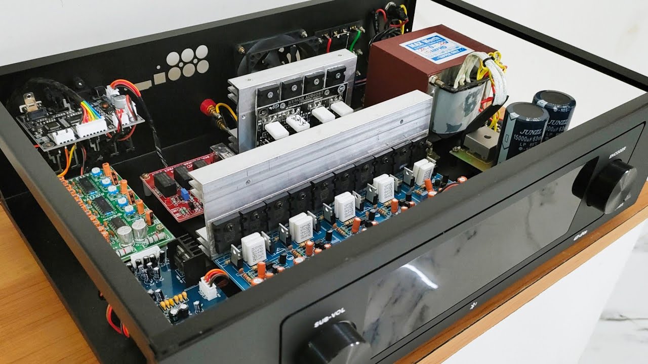 5.1 DOLBY & DTS FT004G REMOTE KIT AMPLIFIER, Dolby digital sound test// NK.6382718097