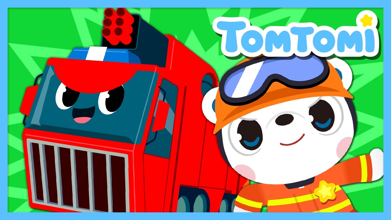 Wenn es wo brennt, 112, Feuerwehr! 🔥🚒 | Liedersammlung | Kinderlieder | TOMTOMI auf Deutsch