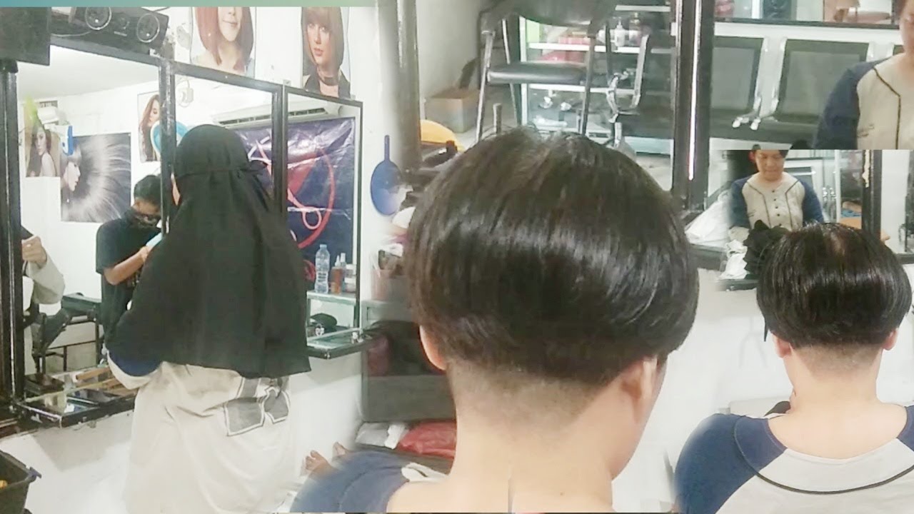 potong rambut bob undercut