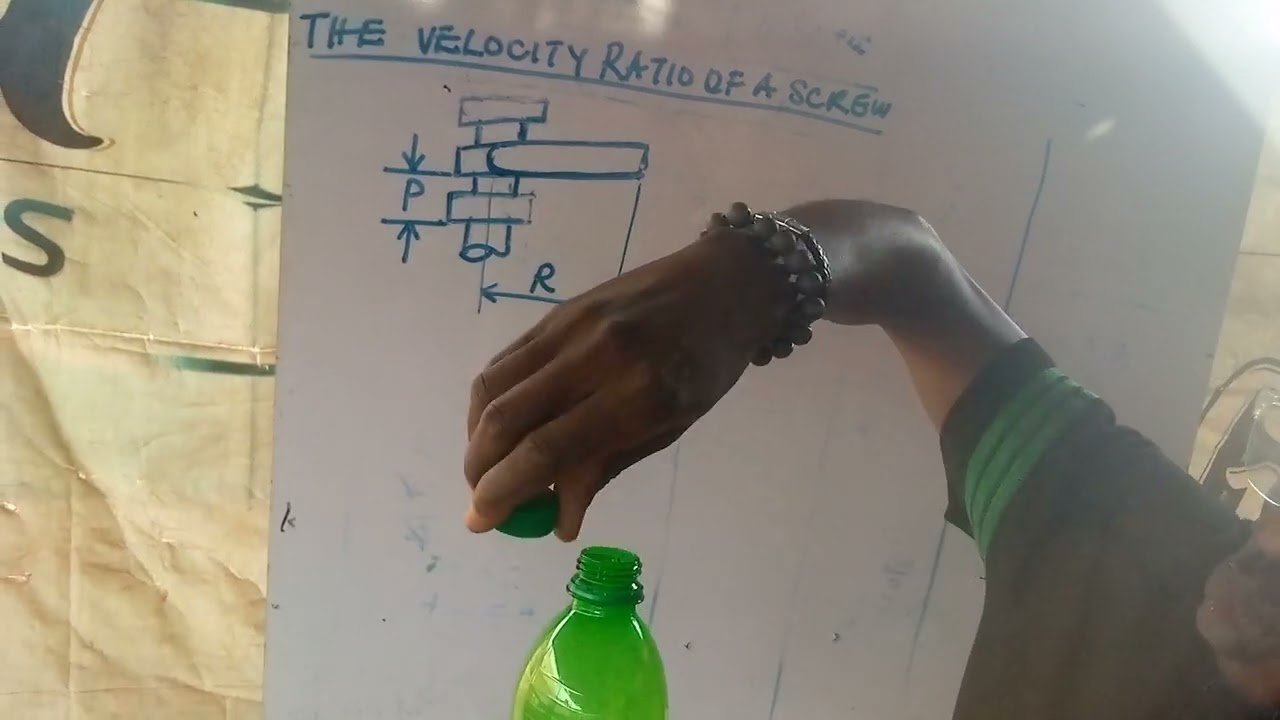 VELOCITY RATIO OF A SCREW