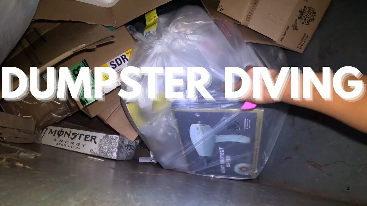 DUMPSTER DIVING 2025! SHOCKING HAUL FROM FAMOUS STORE #dumpsterdiving 