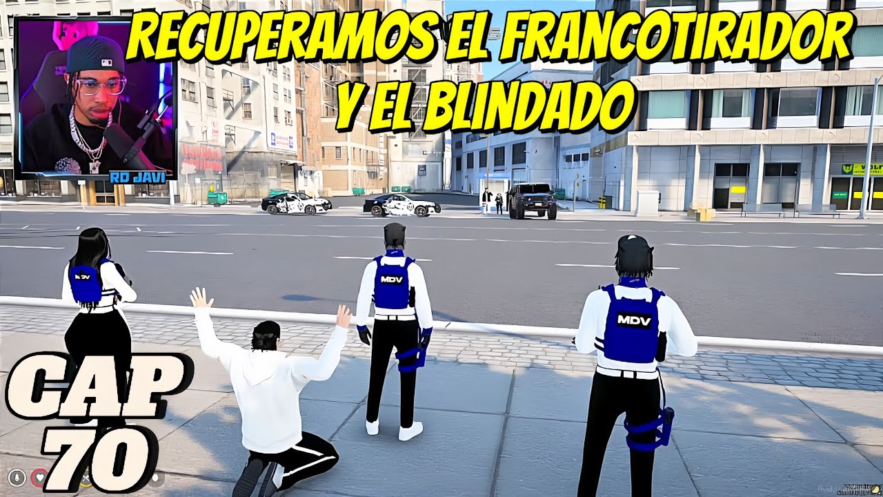 RDjavi: Recuperamos El Francotirador Y El Blindado ¡Caos Total Con La Policía! | GTA RP