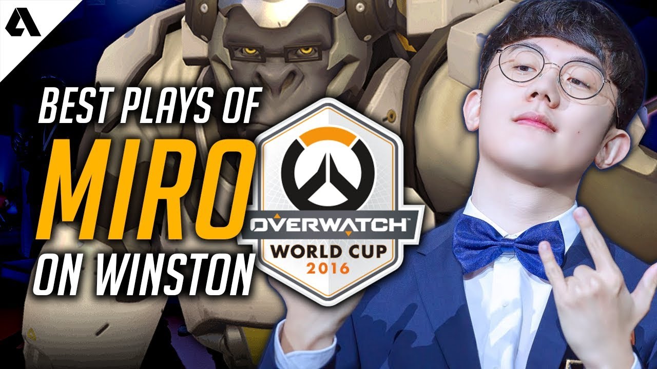 Best Plays of: Miro on Winston | Team Korea Overwatch World Cup 2016 Highlights