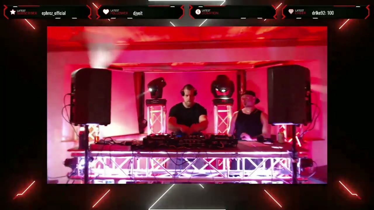 Backstage Experienze Live Stream 2022 - Hardstyle Mafia & Sasha F b2b