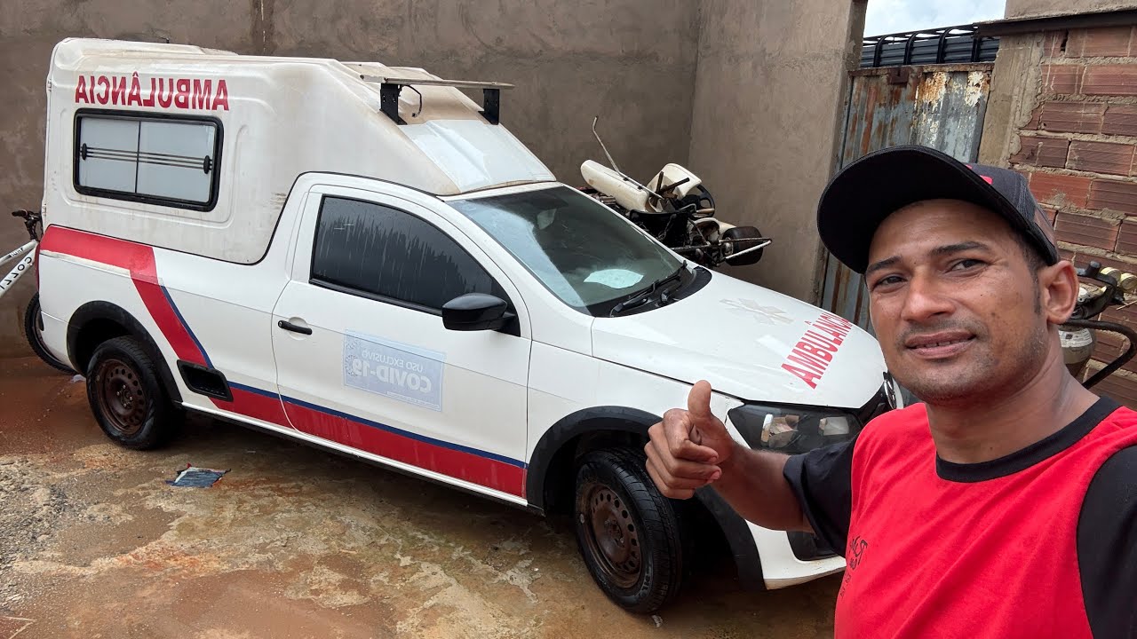 Saveiro nova viatura de trabalho da Redexcar adaptações