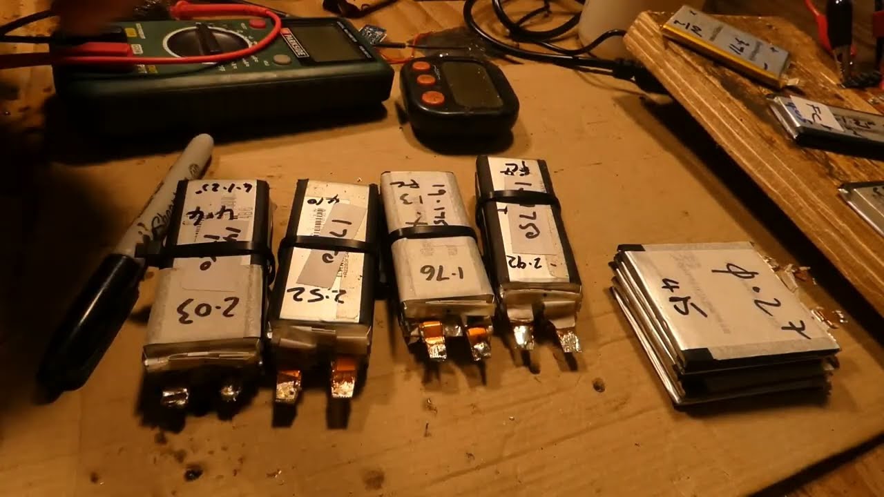 Still working my way through these lipo batteries from Toshiba Laptop packs