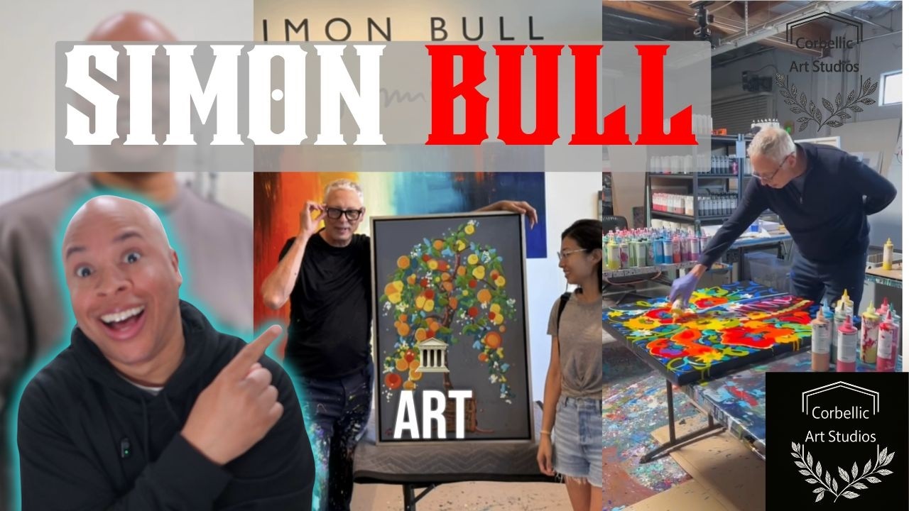 Reaction To Simon Bull, Who Proves You DON’T Need Months to Make Expensive Art