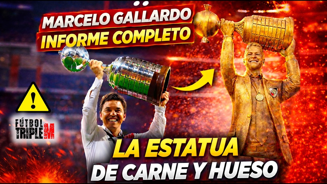 RIVER y GALLARDO INFORME La estatua de Carne y Hueso #river