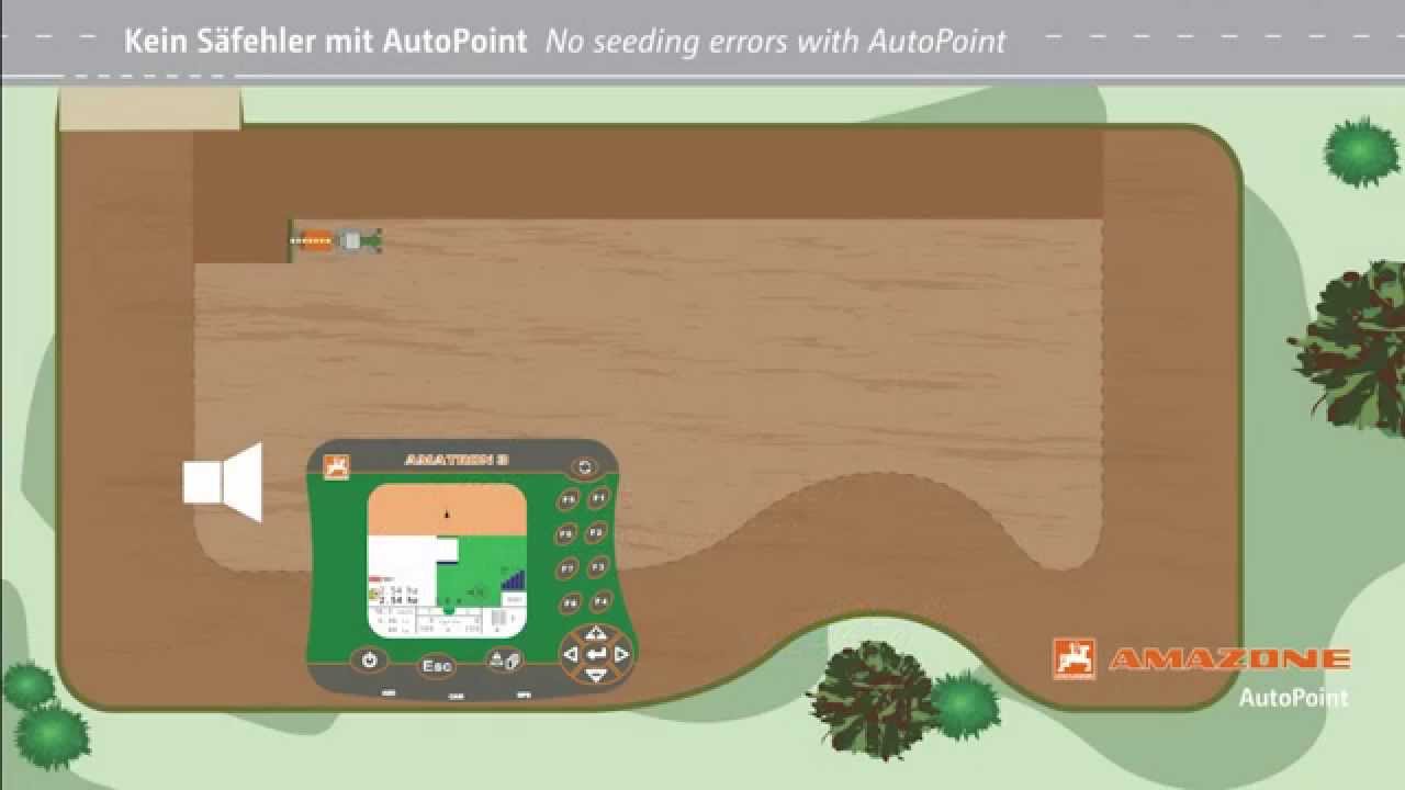 AMAZONE GPS-Switch mit AutoPoint