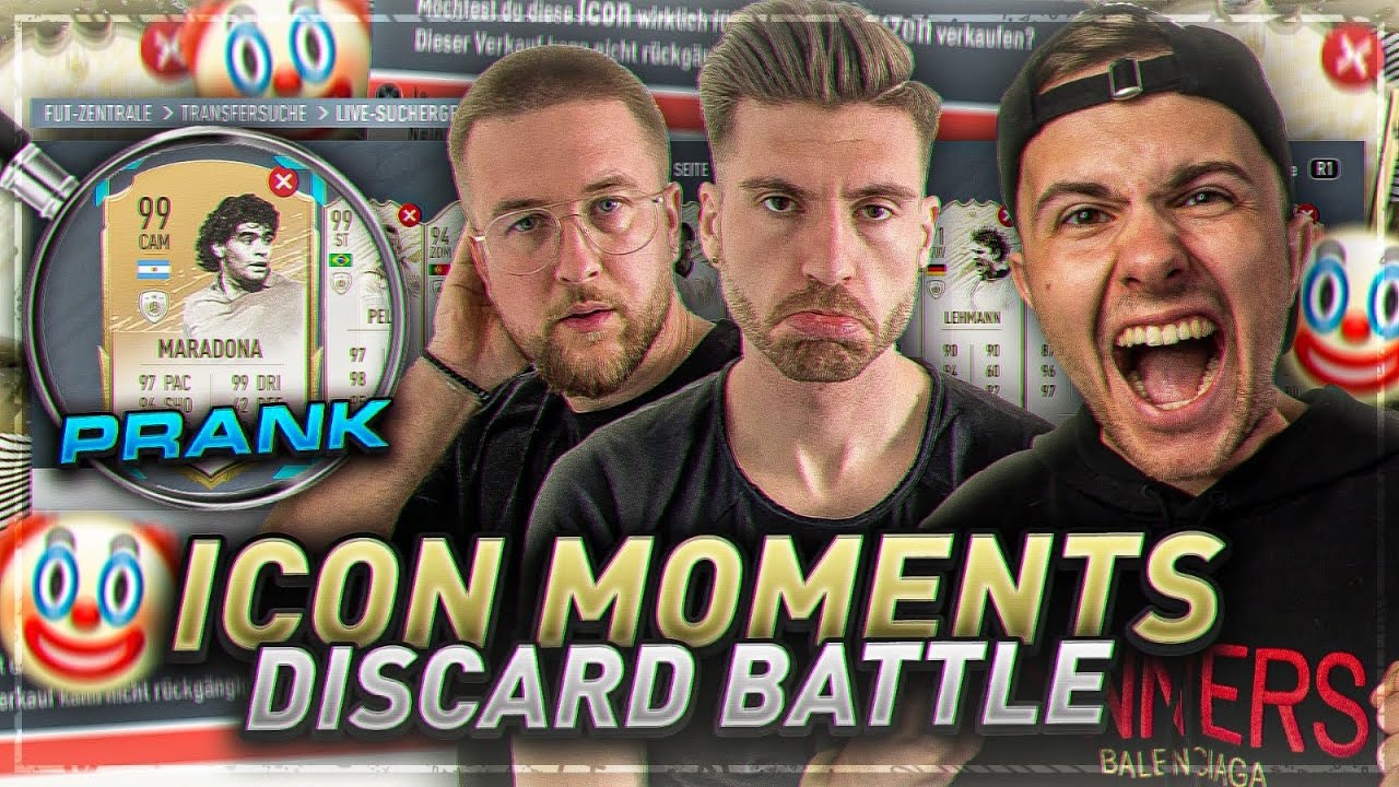Wir wurden BETROGEN, VERARSCHT und GEPRANKT  🌚🔥 ICON EXTREM DISCARD Battle Vs PrankBrother !!