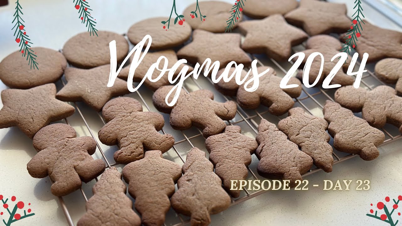 Vlogmas 2024 | Day 23 | chickens and gingerbread