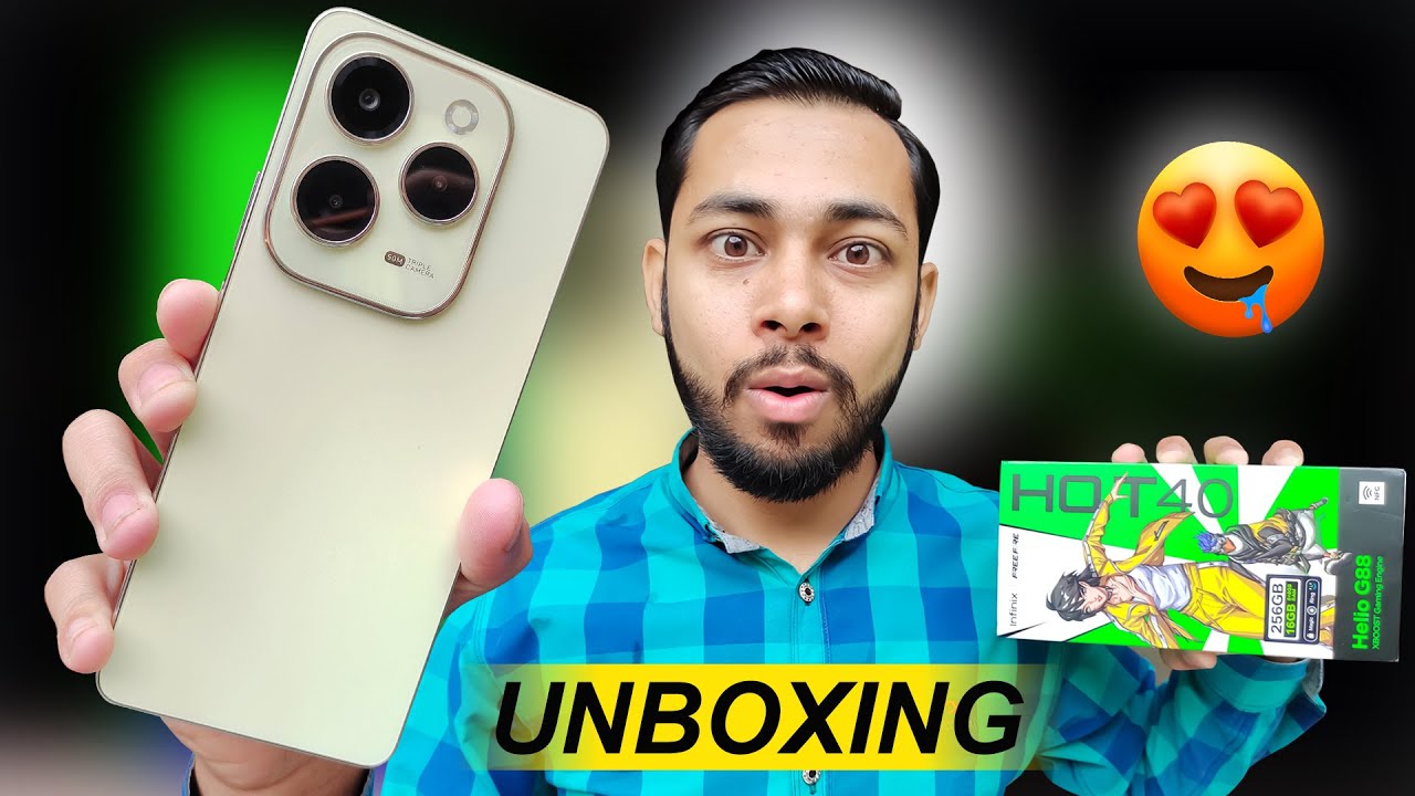 Infinix hot 40 unboxing in pakistan with review | Infinix hot 40 price in pakistan