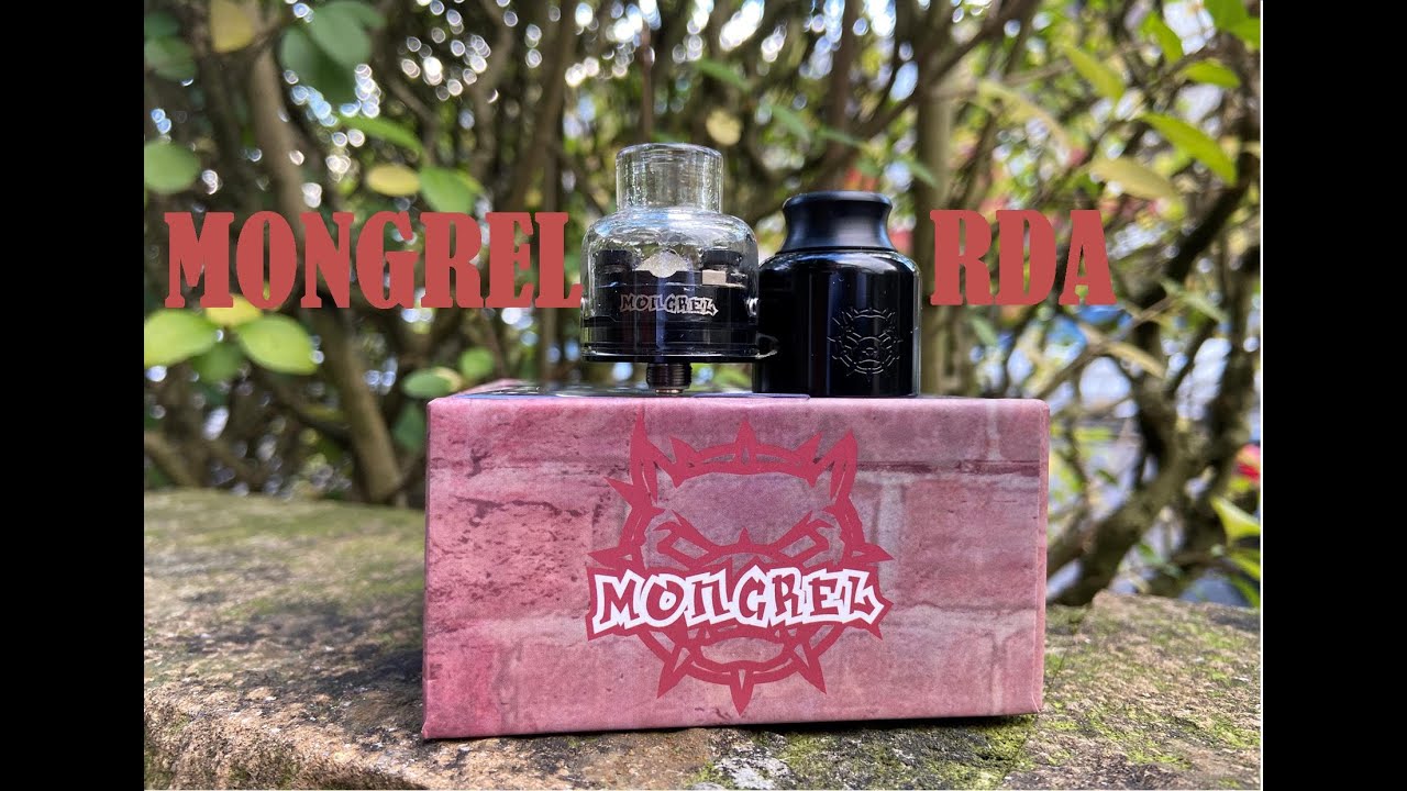 Mongrel RDA by Deuces Jack & Damn Vape | Phenomenon flavour | Ideal for squonking | Full review