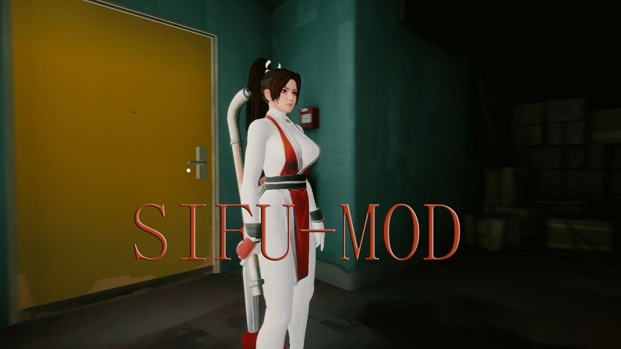 sifu师父MOD不知火舞，胸前抖动表情物理~优化完整版，皮肤自动脑补