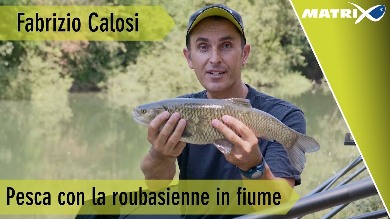 *** Coarse & Match Fishing TV Italia *** Fabrizio Calosi - Pesca con la roubasienne in fiume