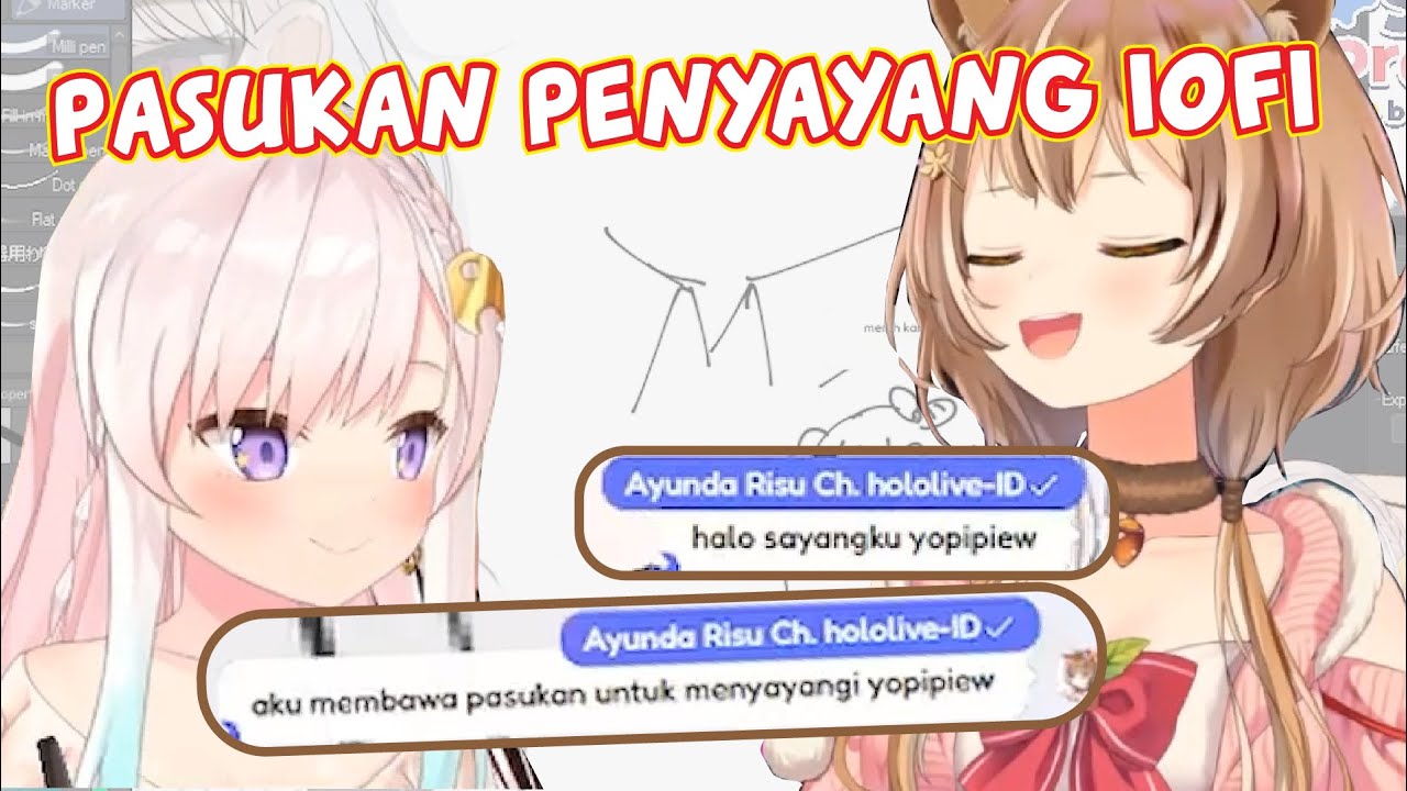 Risu Membuat Pasukan Penyayang Iofi Lalu Nge-Raid ke Streamnya Iofi