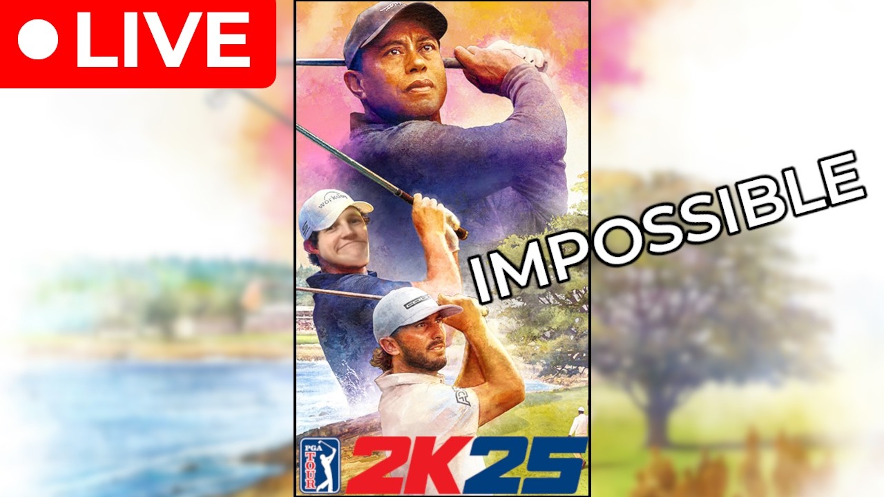 Impossible Challenge Night! (PGA Tour 2K25) - Vertical