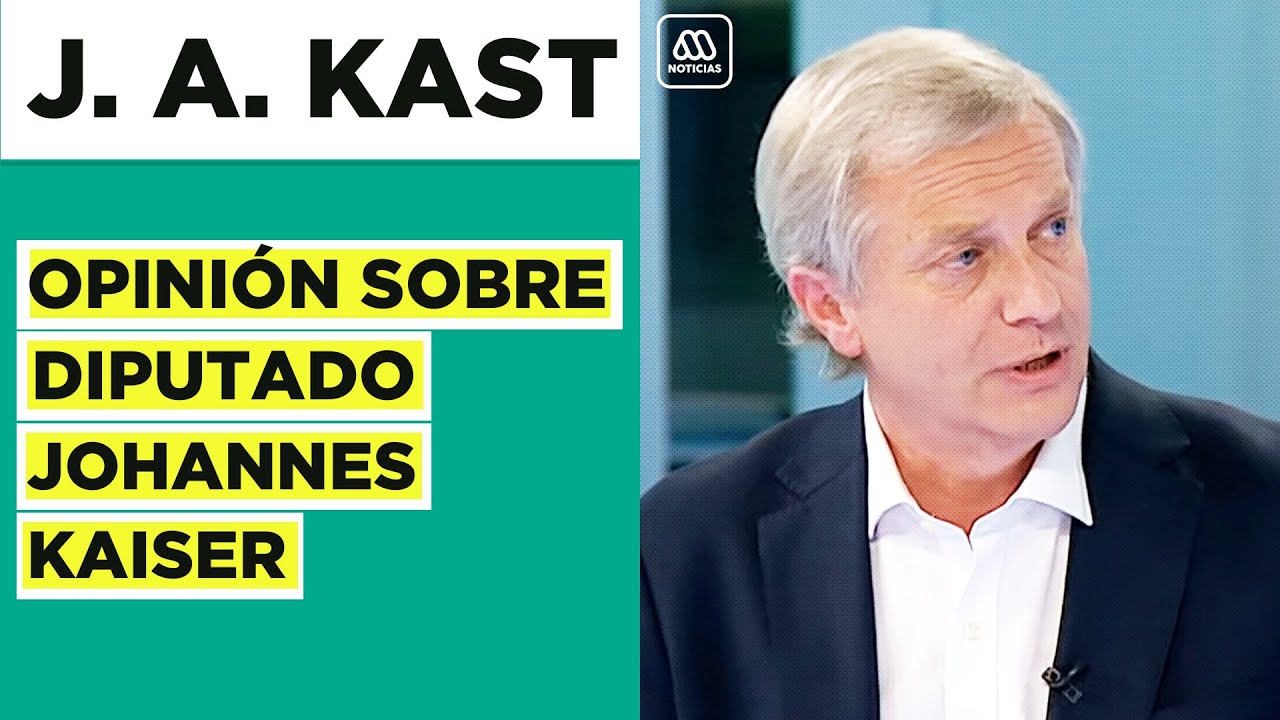 José Antonio Kast habla sobre polémicas del diputado Johannes Kaiser