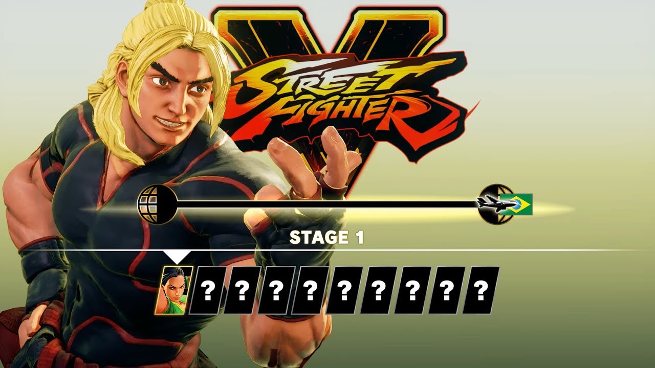 Street Fighter V Arcade Edition - Ken Arcade Mode (Street Fighter 5 Path)