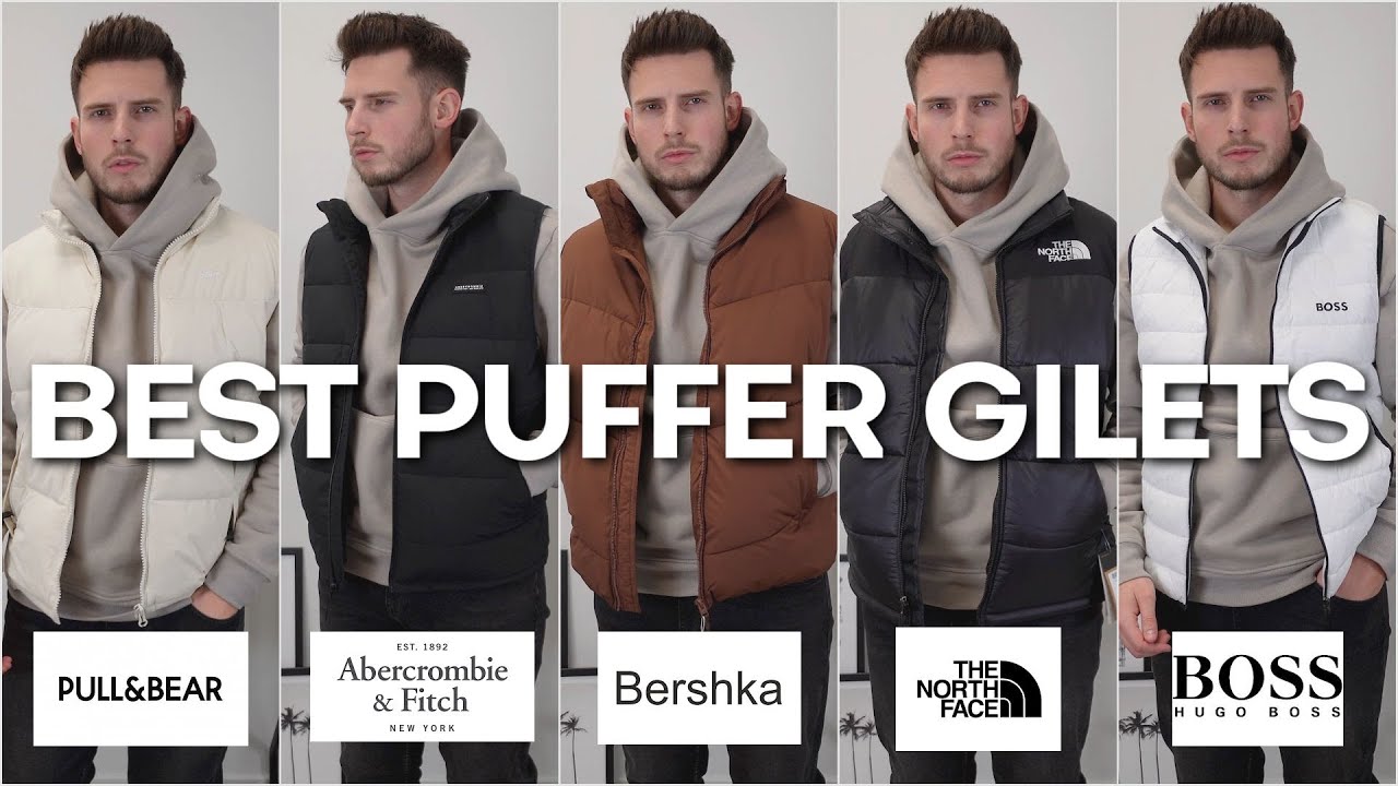 ЛУЧШИЕ жилеты/стеганые жилеты до 200 фунтов стерлингов (Hugo Boss, North Face, Bershka, Abercromb...