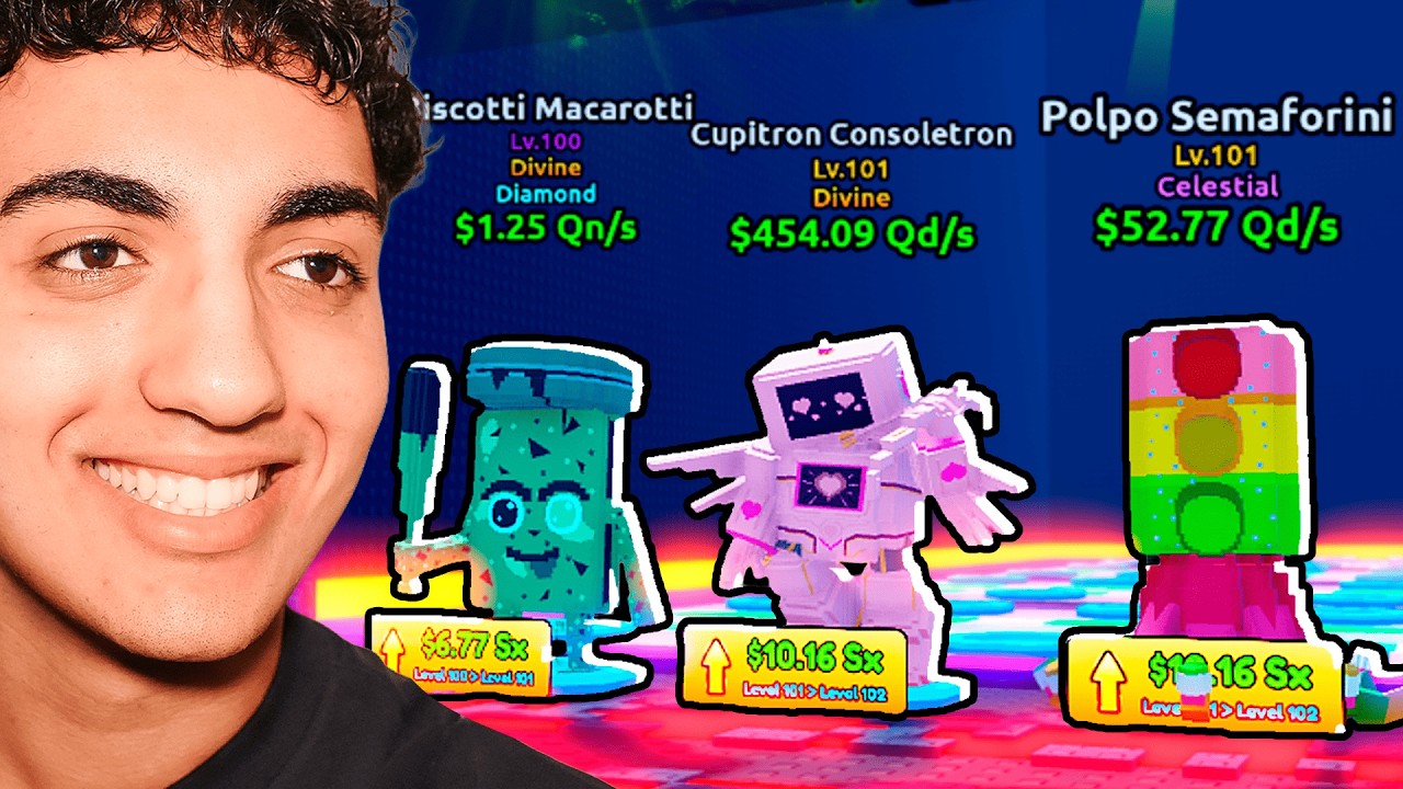 I Stole ALL 7 NEW VALENTINE BRAINROTS in Escape Tsunami For Brainrots!
