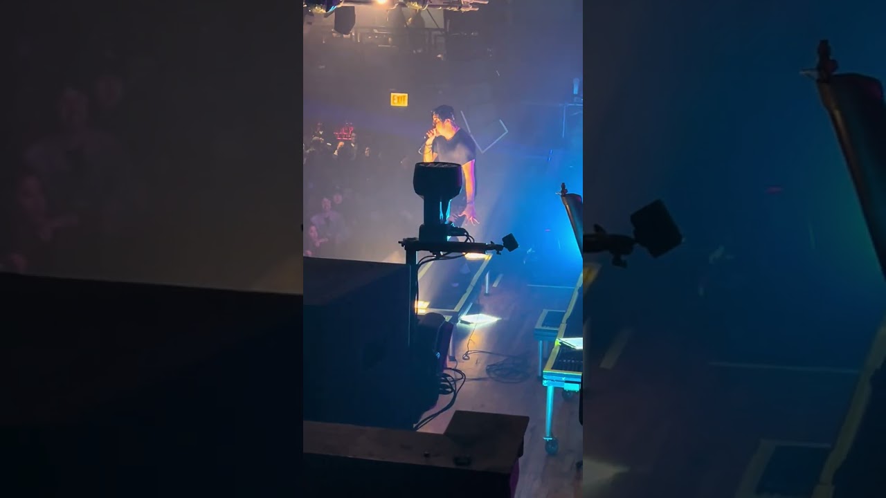 Chino Moreno preforming with Shaun Lopez.