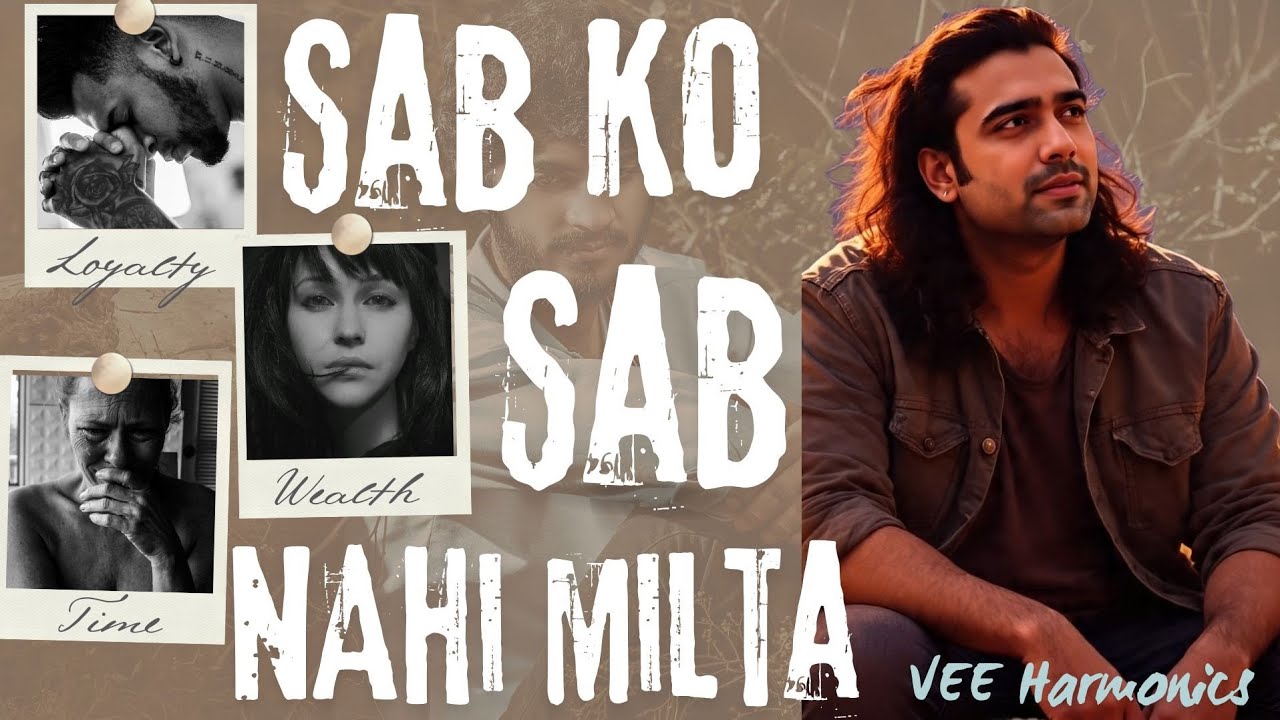 Sab Ko Sab Nahi Milta | Official Video | 2025 New Hindi Song |  Emotional Song | VEE Harmonics