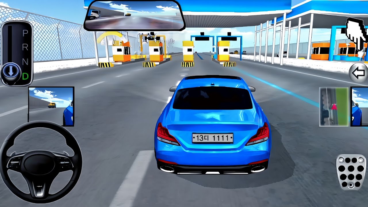 New Blue Mercedes G63 For Parking - 3d Driving Class android game || Car Game #gameplay​ #cargame