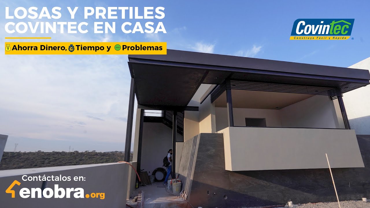 LOSAS y PRETILES en CASA CONSTRUCCIÓN | @CovintecMexico