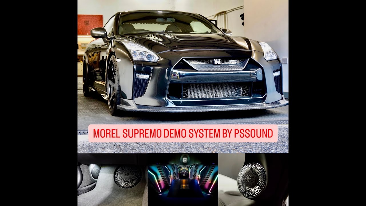Morel Demo Car on Another Level! - Nissan GTR R35 High-End Audio System by Pssound