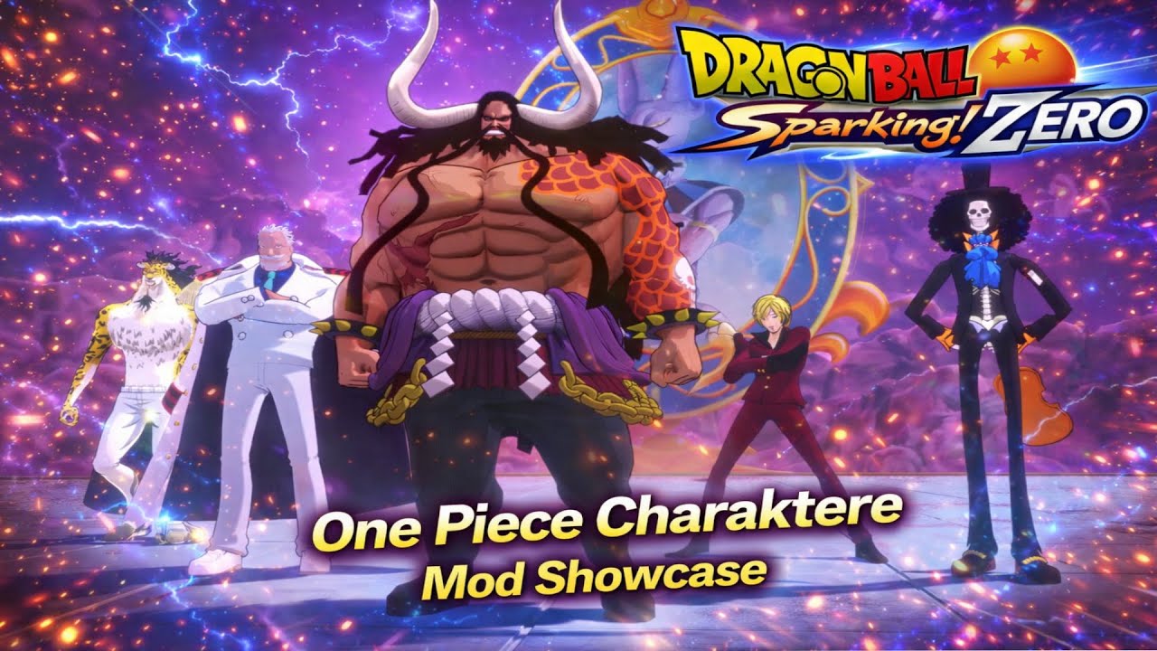 Dragonball Sparking Zero One Piece Charaktere Mod
