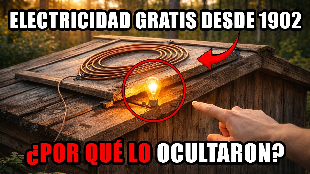 Electricidad Gratis De Tu Techo: Existe Desde 1902, Por Eso La Ocultaron!
