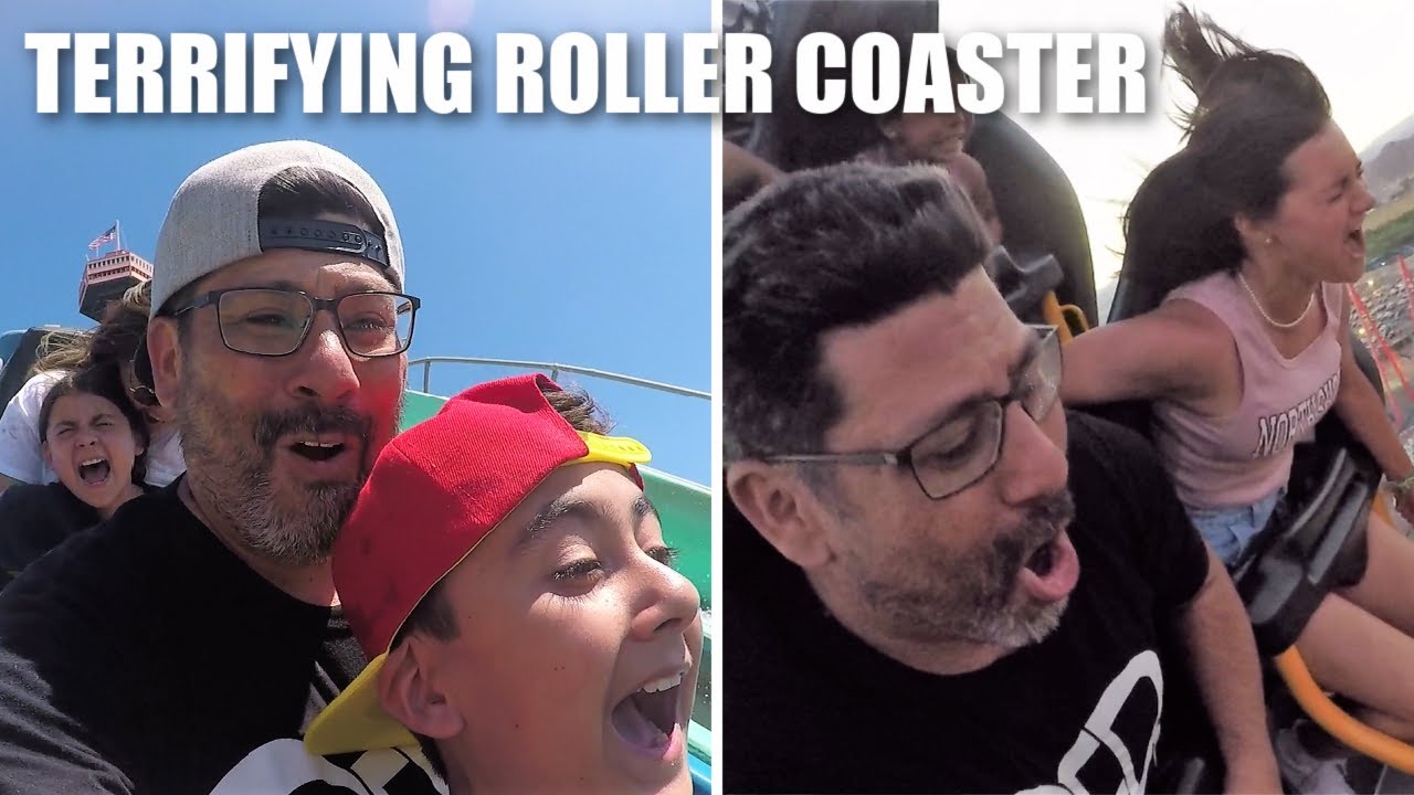 KIDS TRY TERRIFYING ROLLER COASTERS at SIX FLAGS MAGIC MOUNTAIN | Kids Conquer their fears 🎢