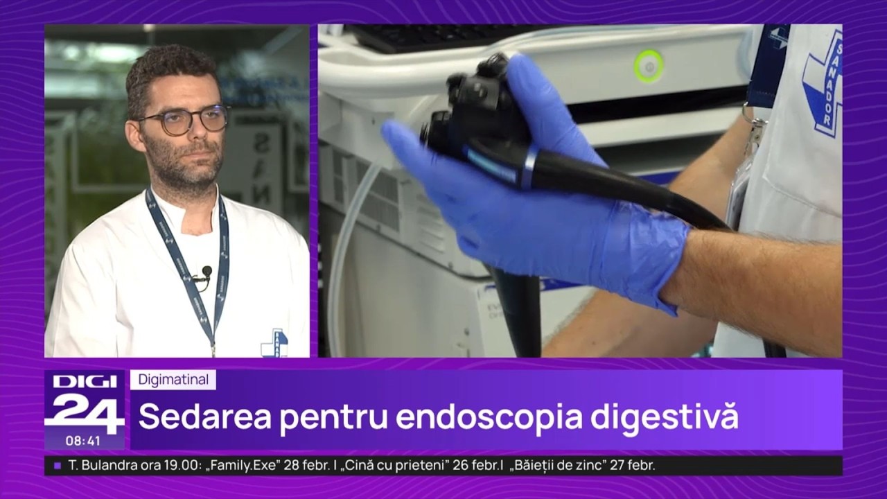 Sedarea pentru endoscopia digestivă – Dr. Vlad Simion | Spitalul Clinic SANADOR