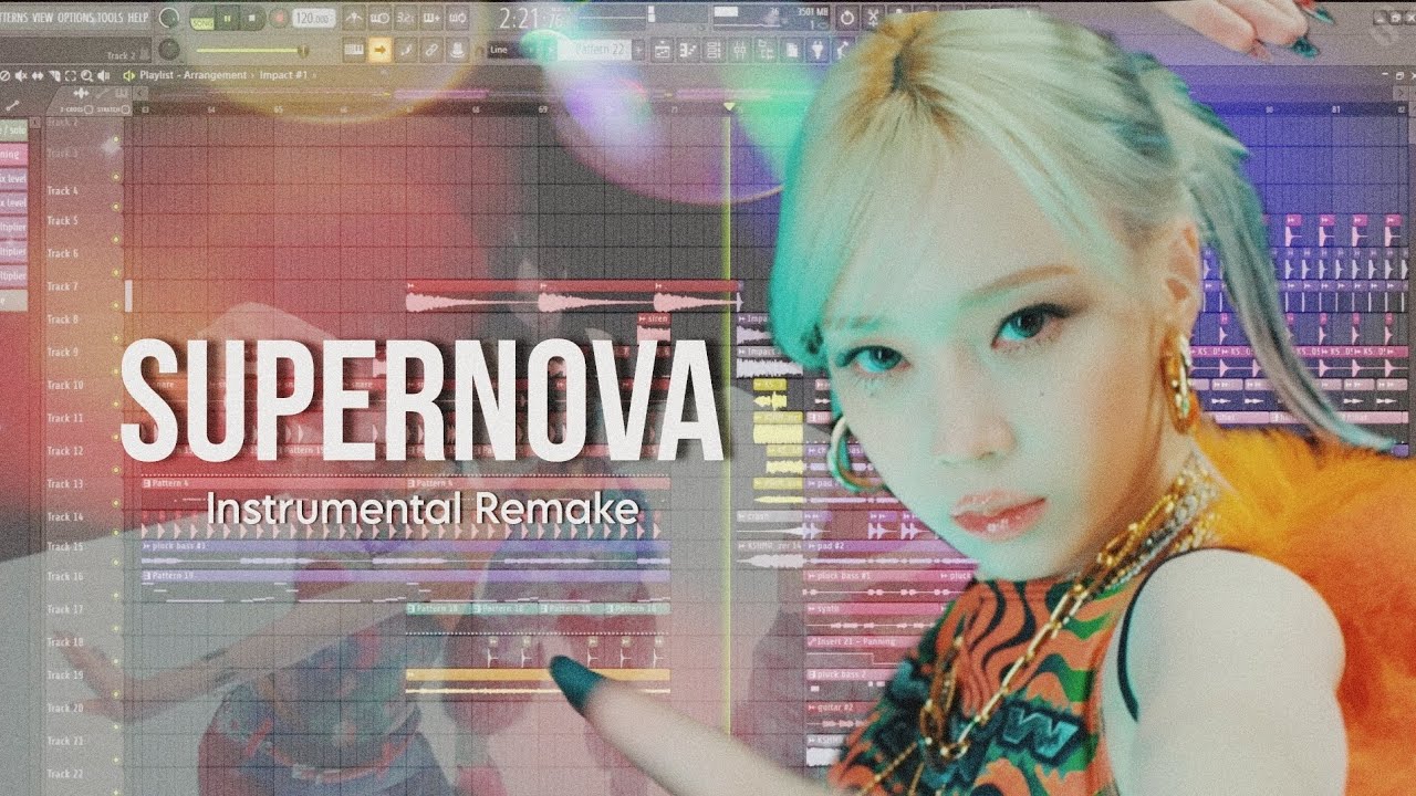 aespa - 'Supernova' Instrumental Remake Fl Studio