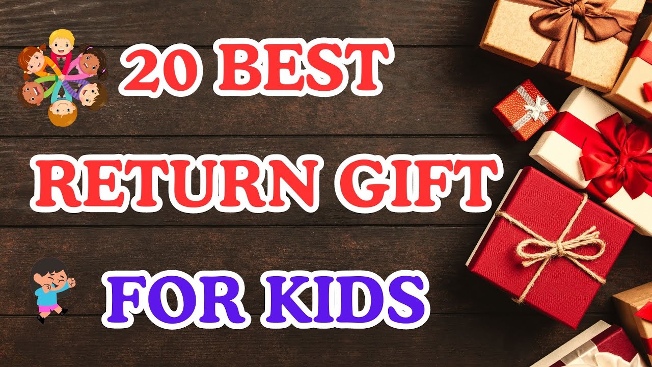 20 Best Birthday Return Gifts for Kids  | Bachho k liye Return Gift| Birthday Par Return Gift
