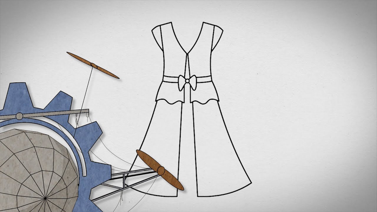 Making a Coat From a Shirt and a Skirt: Sewing Basics #4