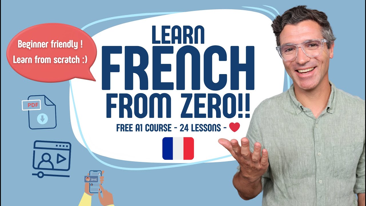 🇫🇷 FREE French course for beginners - INTRODUCTION TO THE COURSE 🚀