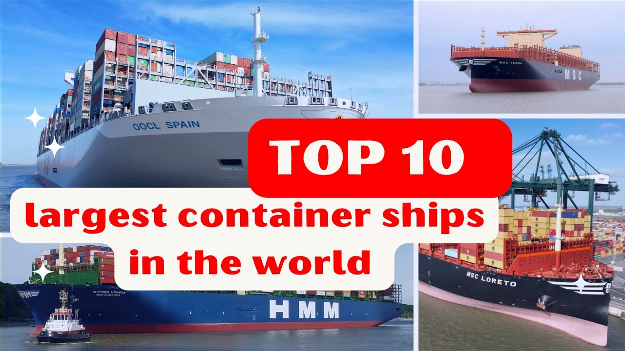 World's Biggest Containerships | Mega Ships