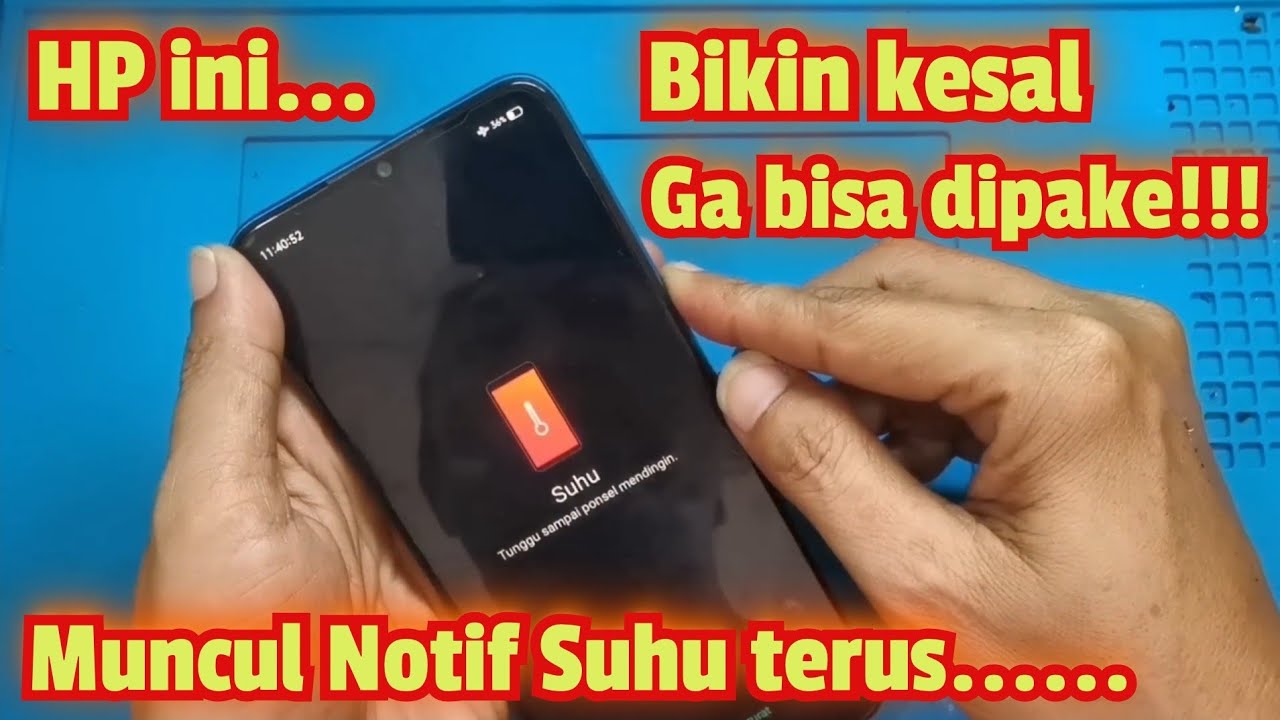 PENYEBAB HP REALME MUNCUL NOTIF SUHU TERUS MENERUS