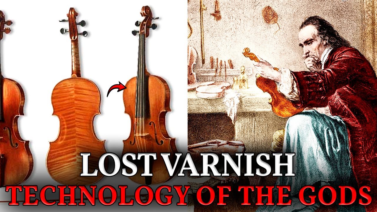 The Secret of STRADIVARI'S VARNISH. 18th-19th Century Chemistry Modern Labs Can't Decode