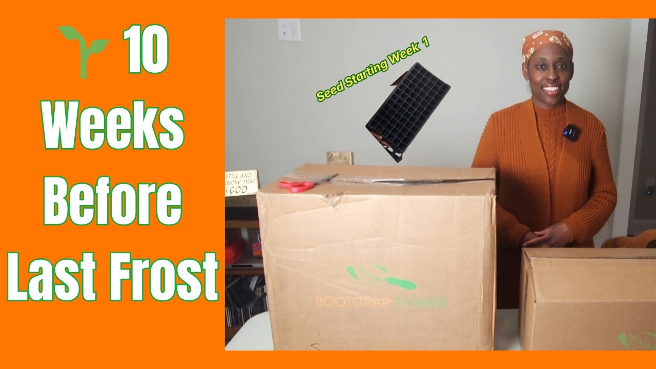 Seed Starting 10 Weeks Before Last Frost | Bootstrap Farmer Unboxing + 72-Cell Tray Planting