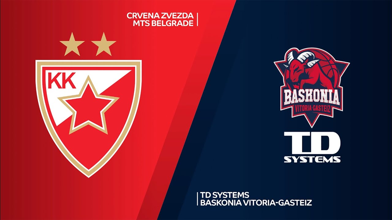 Crvena Zvezda mts Belgrade - TD Systems Baskonia Vitoria-Gasteiz Highlights | EuroLeague Round 2