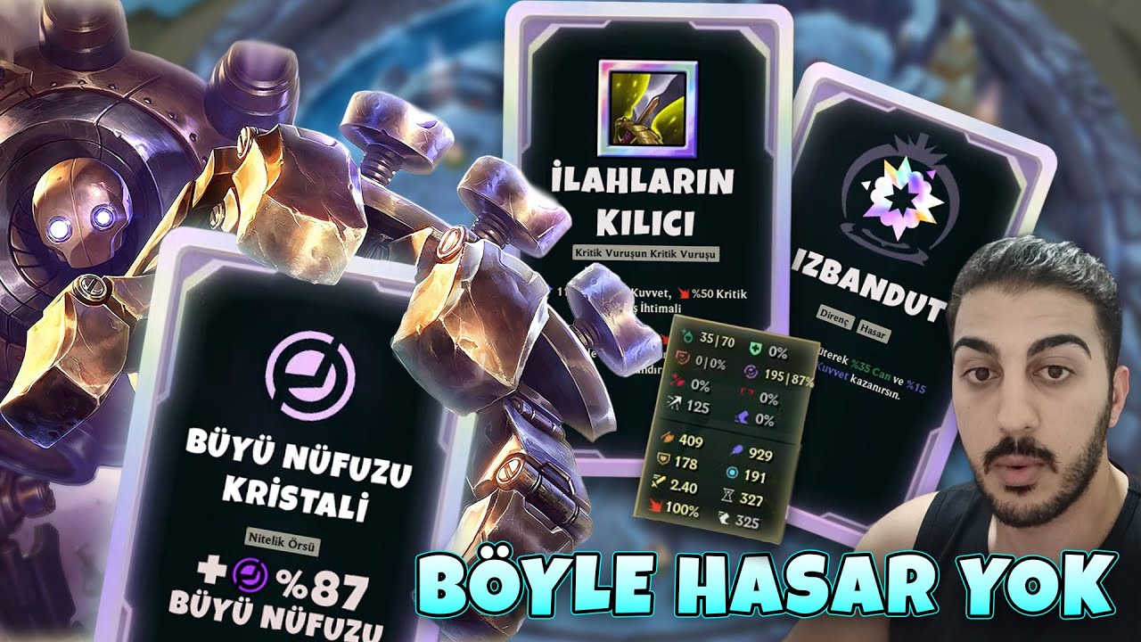 %87 BÜYÜ NÜFUZU TEK ATAN BLİTZCRANK - LOL ARENA MODU